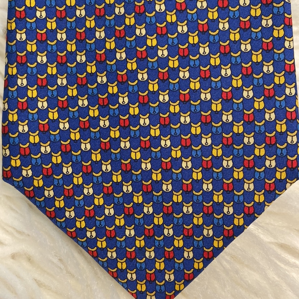 Salvatore Ferragamo Man 100% silk tie it’s very beautiful and colorful - Picture 2 of 16